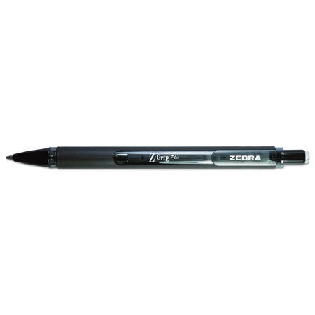 ZEBRA PEN Z-Grip Plus Mechanical Pencil, 0.7 mm, HB (#2.5), Assortd Barrel, PK12 55410